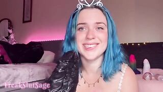 Princess’s Asshole Gapped and Creampied by Anal Fuck Machine Dragon