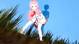 Hentai Flare Arlgrande gets fucked and sucks for the first time
