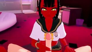 Hot succubus fucker in POV action