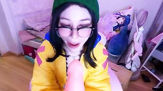 A ljoy from valorant gets wild with a big dildo and pussy action