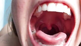 A tour of my mouth, where spit and gagging take center stage