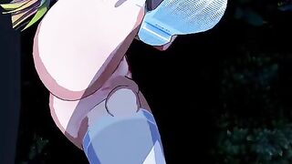 Blue Exorcist 3D Hentai with Shura Kirigakure in uncensored action