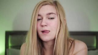 The hottest girl next door gives you a JOI blowjob tutorial