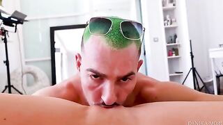 Eat her pussy and fuck her hard with your big dick