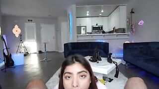 Horny slut Hazel Heart from Los Angeles swallows a big cock with pleasure