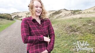 I almost got caught while flashing my body on the Dutch beach!