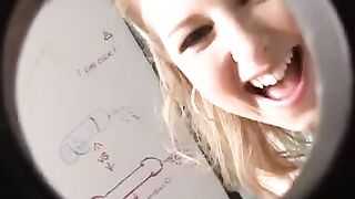 Sunny Lane is an expert in the art of giving blowjobs