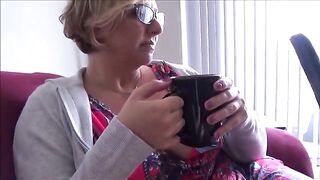 Step mom welcomes step son back home with open arms