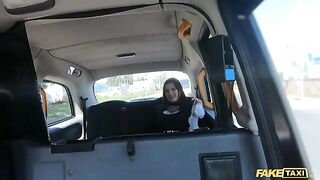 Rough sex in the Fake Taxi with Sabien Demonia’s big naturals