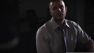 Babe Evelyn Claire gets fucked by shady reporter in office