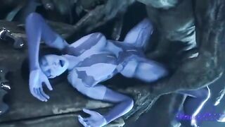 Cortana gets fucked by every Spartan in sight