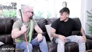 The blind guy tricked Vienna Black into sex on the street