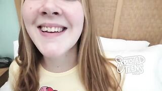 Redhead with freckles and red pubic hair got banged hard