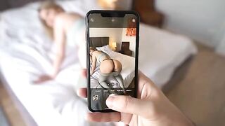 I was working when my stepsis distracted me and I cum in her pussy