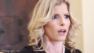 Cory Chase, a dominant MILF, orders her stepdaughter to engage in intimate acts