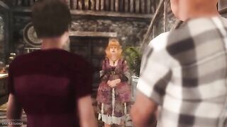 The Nasty Harry Potter meets Ginni, the sexy sister - 3D porn