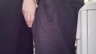 The girl was just joking when she sucked the cock of a friend