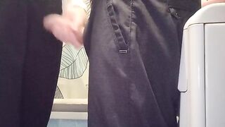 The girl was just joking when she sucked the cock of a friend