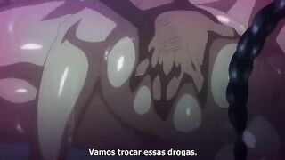 Cursed by a mysterious figure, a woman is forced into prostitution in this intense hentai anime