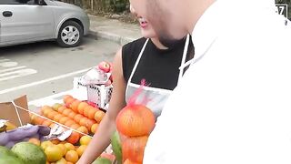 The sexy Latina Melissa Lujan has a great sex in the street