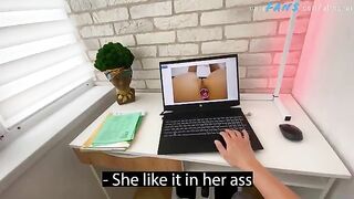A stepson got caught jerking off with pictures of his hot stepmom