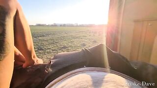 A young couple fucked in the camper on the open road