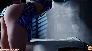 Jolyne Cujoh gets caught masturbating, a thorough body search follows