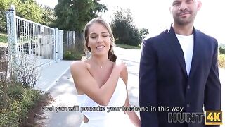 The husband paid for sex, watching his wife getting fucked by stranger