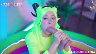 Sperm on my body, wet pussy dildo and anal toy action