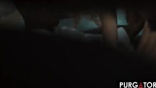 Cheating blonde teen Jazlyn Ray gets punished in a taboo way