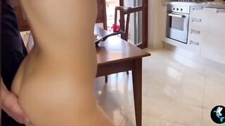 The Italian woman begs until she squirts