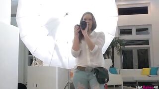 Jenna J Ross gets her tongue smashed by two sexy babes