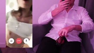 The guy broke his cum and did not pull it out in time with a hot wife