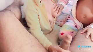 A pregnant woman of 6 months gets her pussy filled with cock