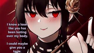 Yor wants to know some intimate details. Very personal ones