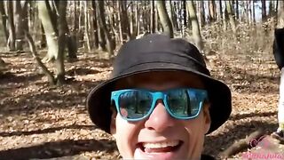 A day with Kleomodel ended with a group encounter in the woods