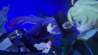 Hu Tao Genshin Impact 3D Hentai Remake Shortver - now with even more intensity!