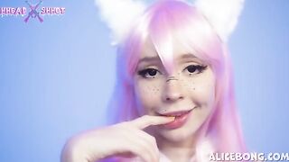 Alice Bong cosplays as Neko, getting fucked deep in ass