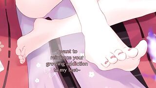 Yae Miko's 5-minute climax promise with her feet