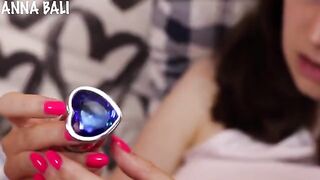 A diamond is stuck in the ass of Anna Bali, can you help her?
