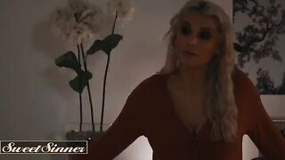 Horny boyfriend Quinton James rewards his girlfriend Kenzie with sex
