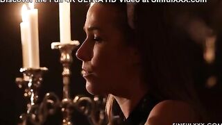 You can look, but you can’t touch. Sensual lesbian sex with passionate intimacy