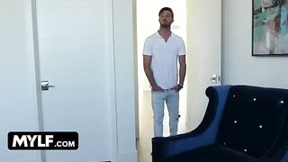 Alix Lynx gets her mouth filled with cum and cock balls