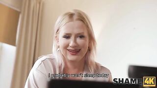 Mature woman fucked to keep her quiet, a classic Shame4K tale