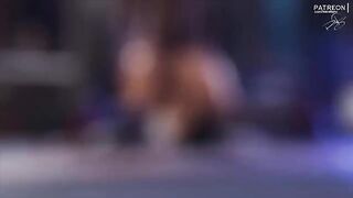 Apex Loba gets her pussy railed hard and filled with cum