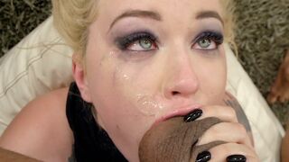 A sexy blond girl, Misha Cross, is ready for a hard anal sex