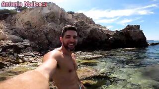 A skinny teen gets fucked on the nude beach by a horny guy