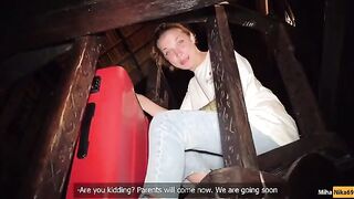 My little stepsister agreed to do anything for a small reward - POV 4K