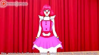 Hottest clown Geiru Toneido in Ace Attorney anime porn