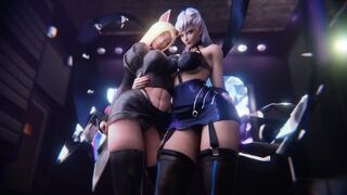OUT Meet N Greet Part 2 Ahri Evelynn - animated xxx